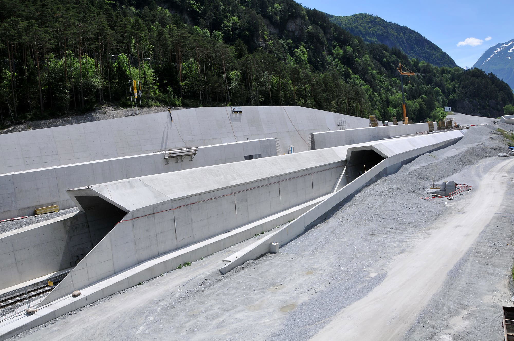 GOTTHARD-BASISTUNNEL, SCHWEIZ