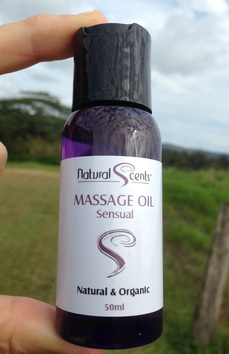 Naturally Scented Massage Oils