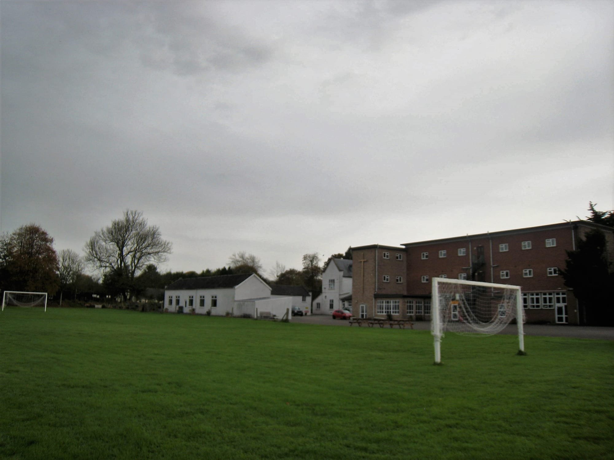 Football and volleyball pitch