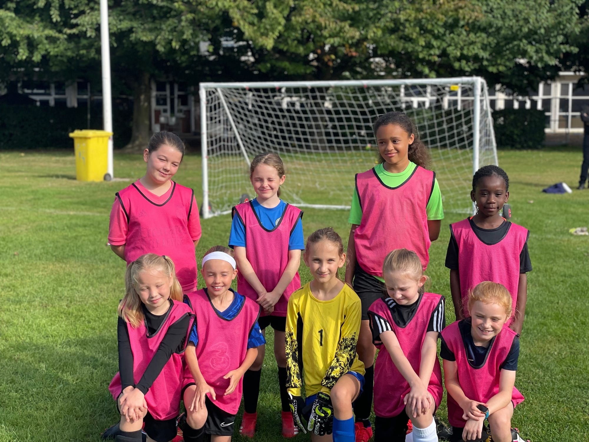Sunday Under 10 Girls Team Corinthians F.C