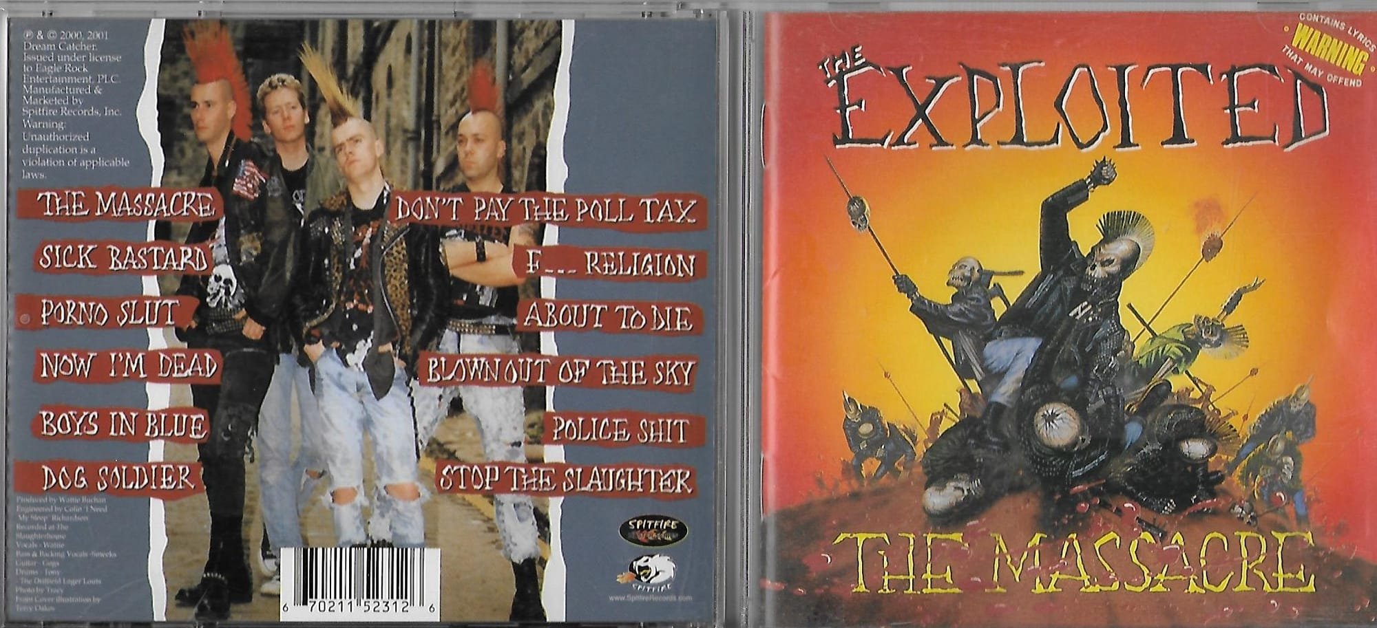 The Exploited – Computers Don't Blunder Lyrics