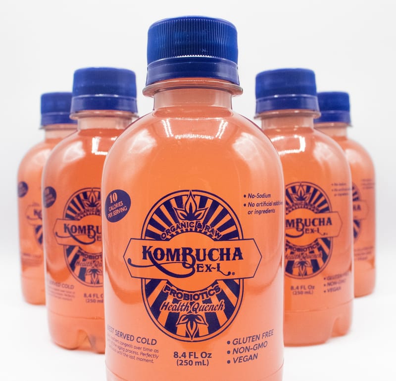 Kombucha beverage that improves health