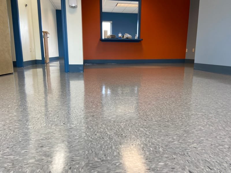 Floor Stripping and Waxing