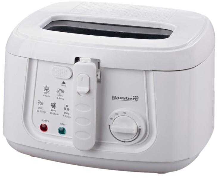 HAUSBERG HB 1330 FRİTÖZküçük ev aletleribeyaz computer kıbrısgirne