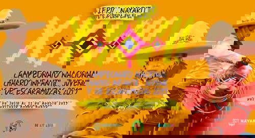 Programa de competencias del XXVII Campeonato Nacional Charro Infantil, Juvenil y de Escaramuzas 2019