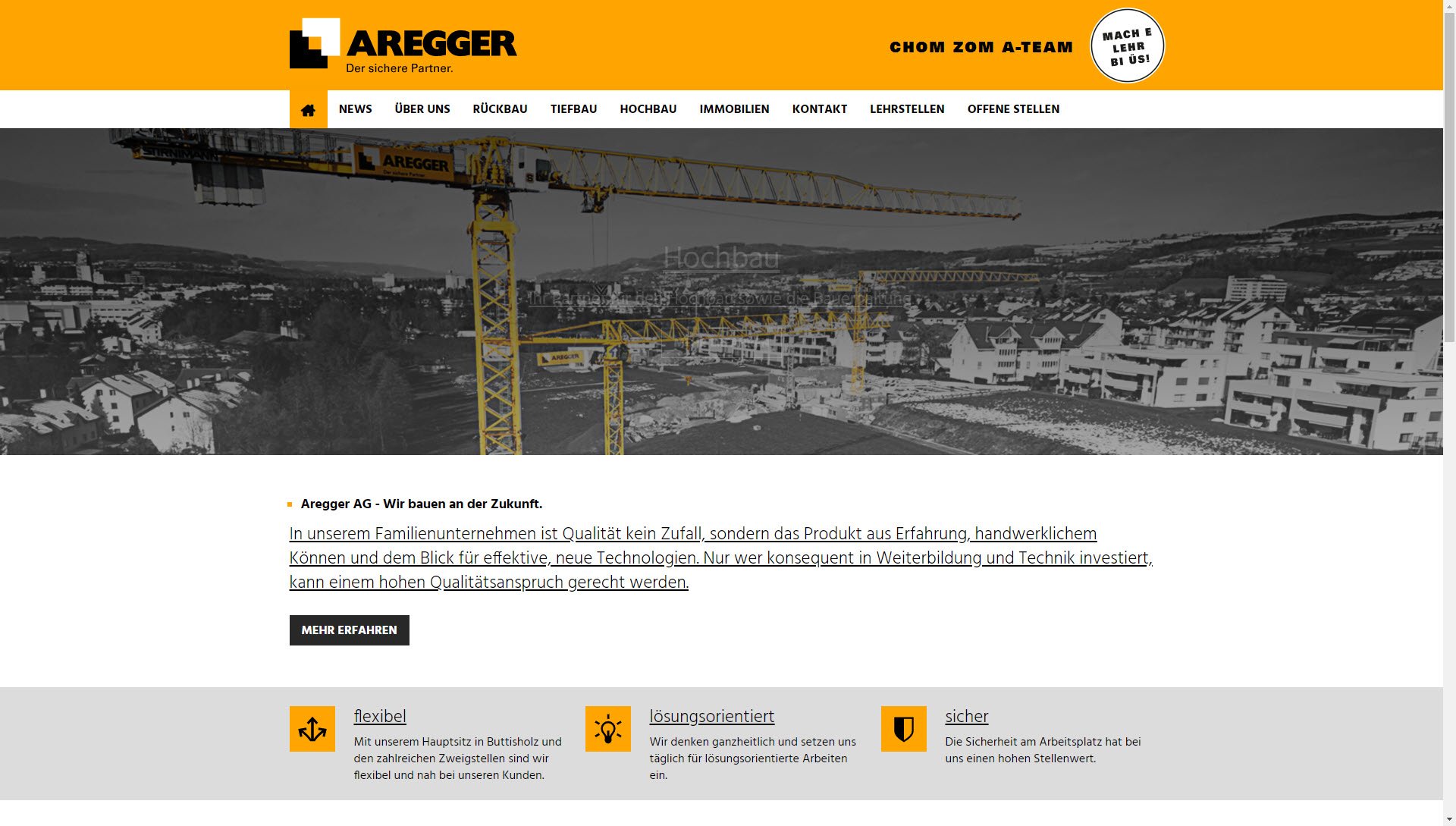 Aregger AG Bauunternehmung