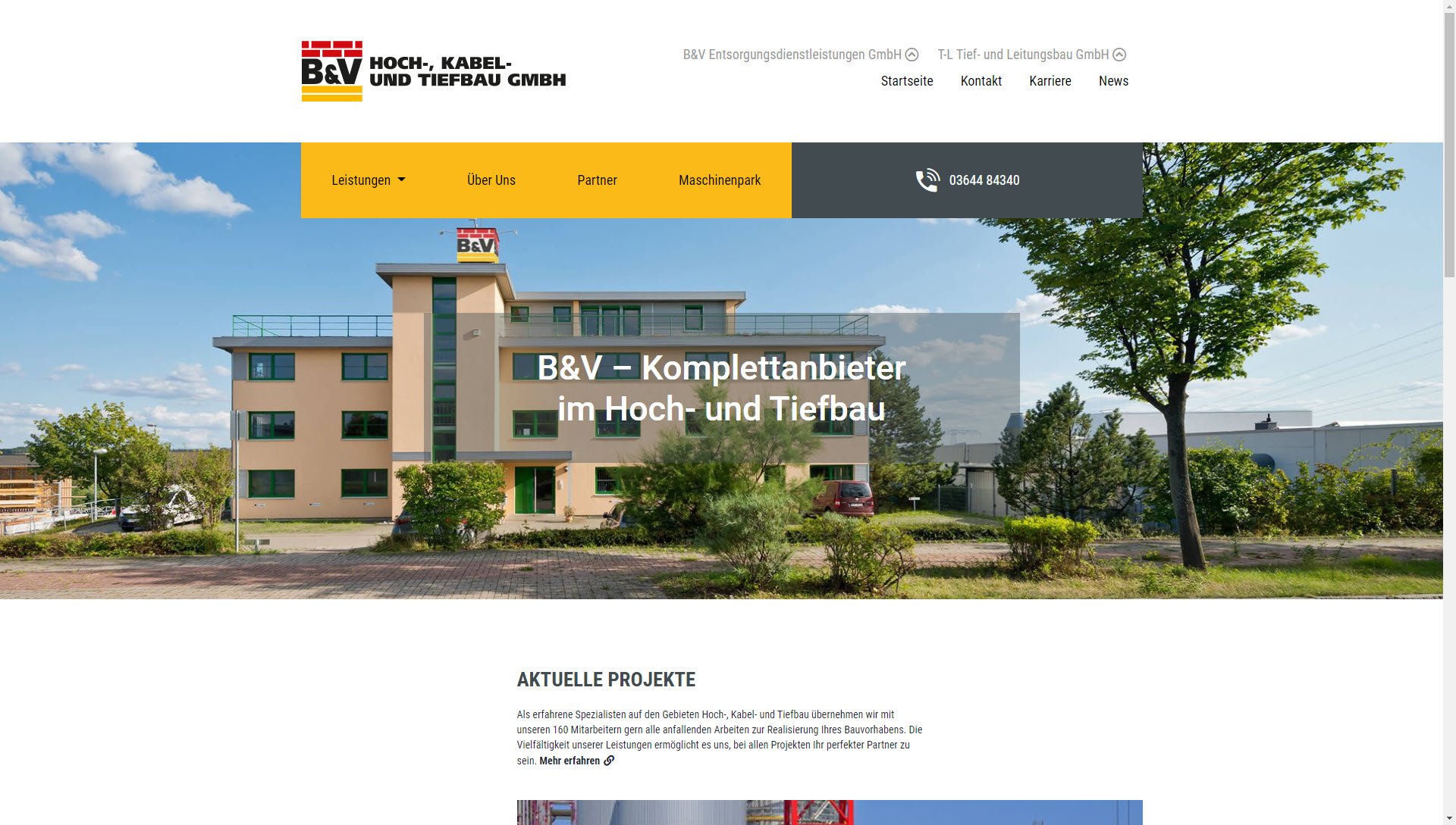 B&V Hoch-, Kabel- und Tiefbau GmbH