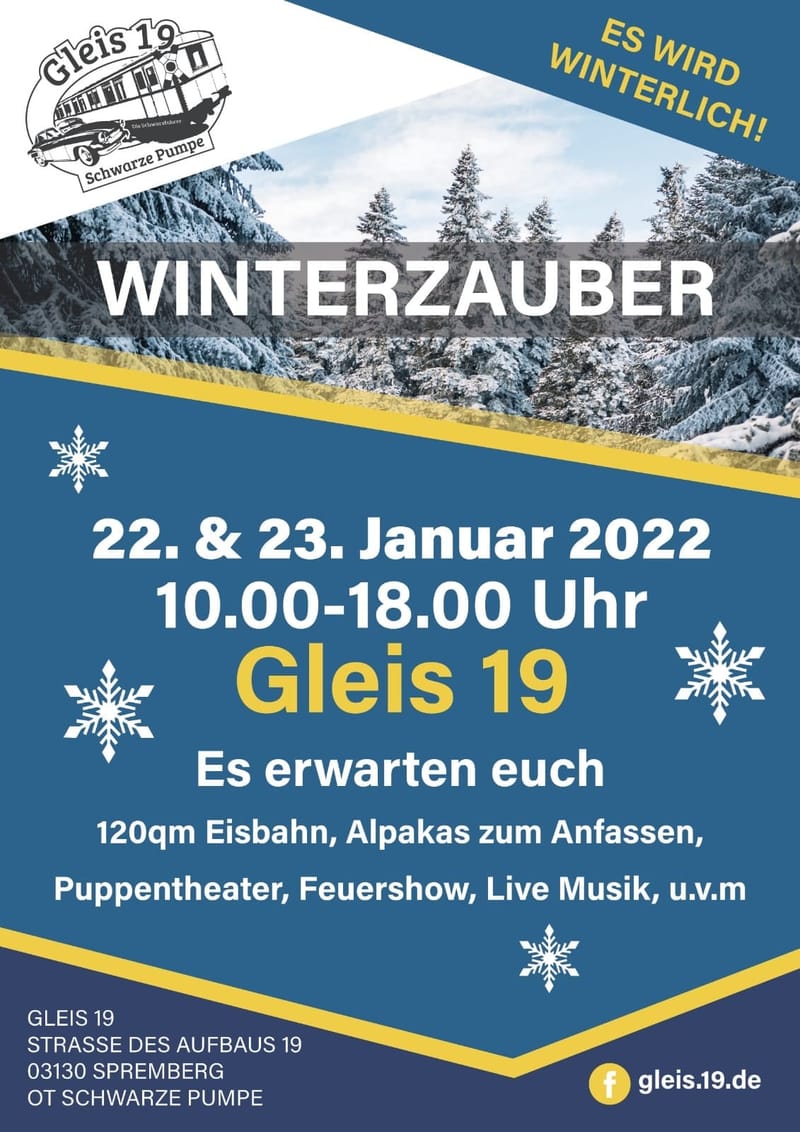 Winterzauber am Gleis 19