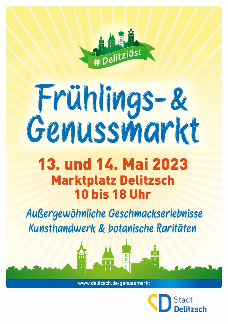 Frühlings-und Genussmarkt Delitzsch