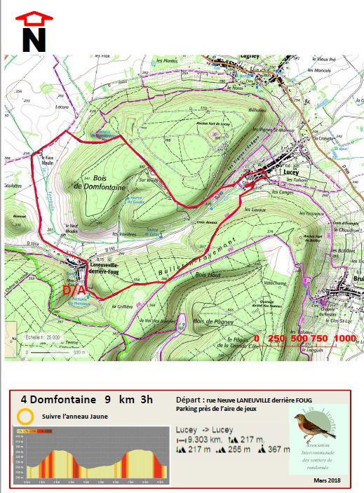 Circuit de Domfontaine 9km