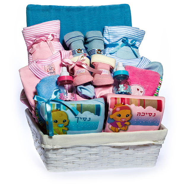 מתנה ליולדת תאומים 5 הנחה לרוכשים באתר LAYOLEDET