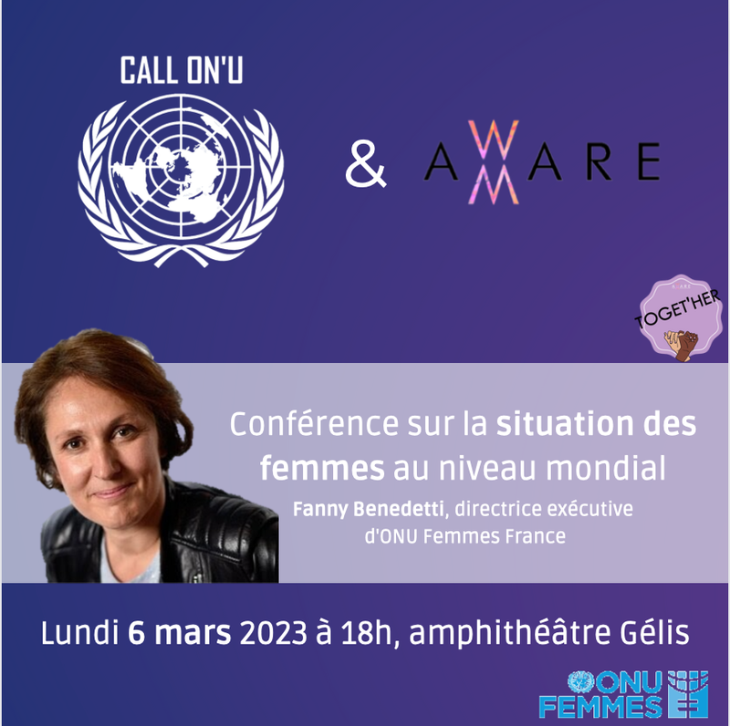 Conférence avec Fanny Benedetti - ONU Femmes France