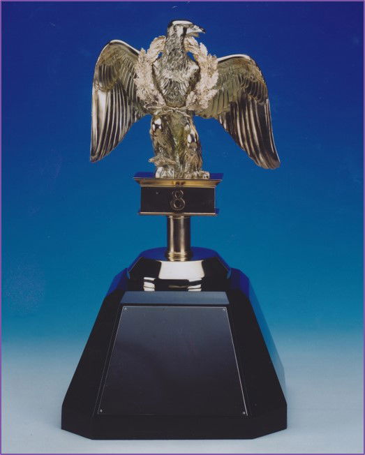 Replica of 1st eagle captured from the French during the Napoleonic wars