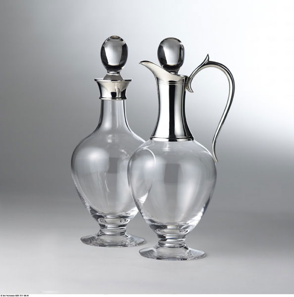 Complementary Dartington wine jug & decanter