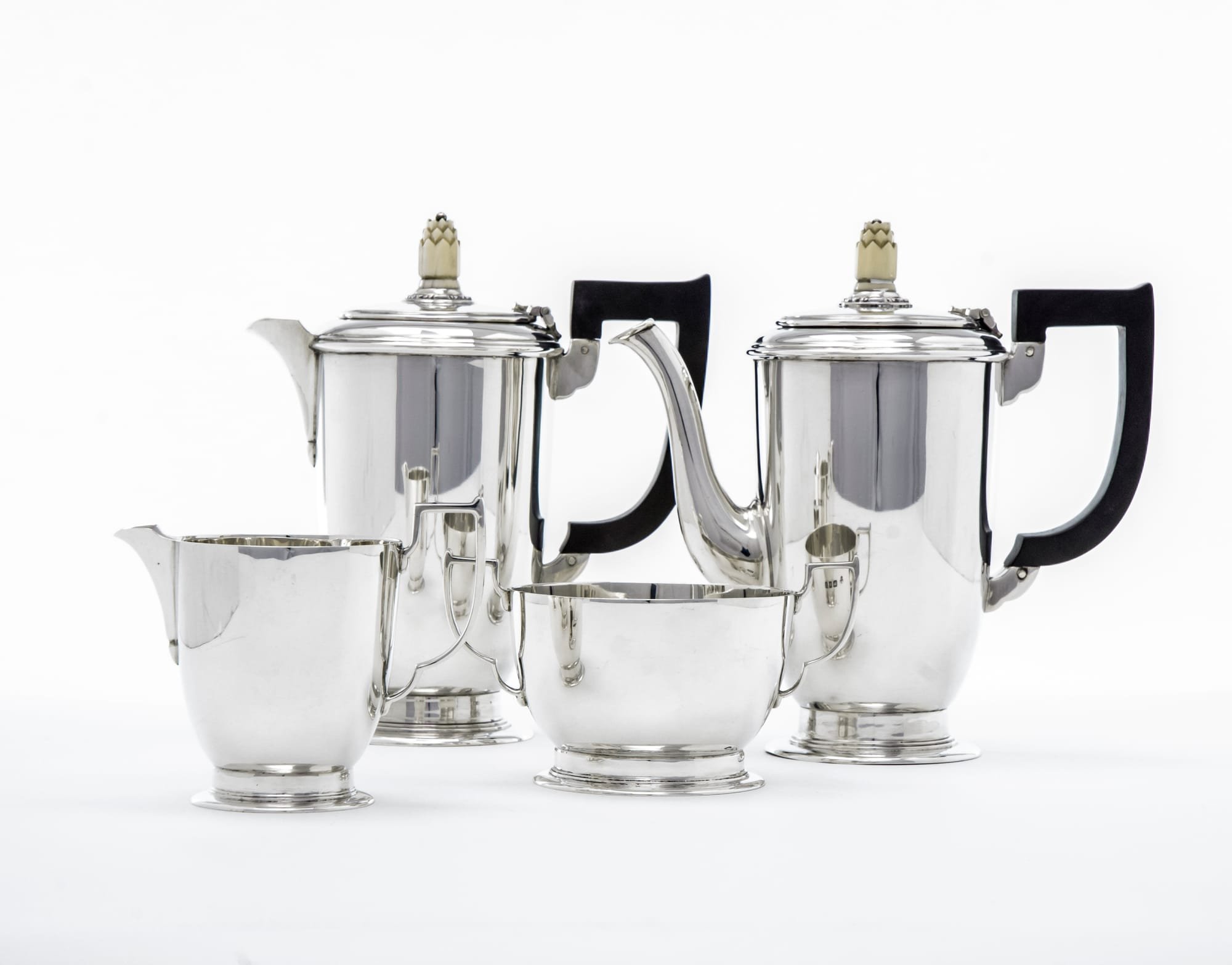 Art Deco silver tea & coffee set