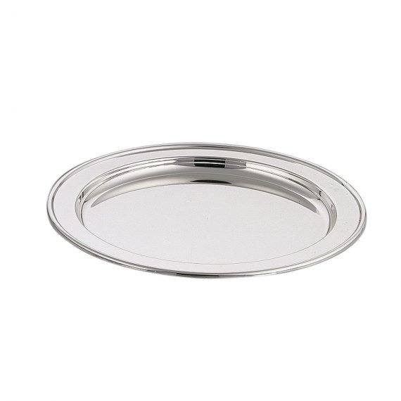 Silver-plated drinks tray