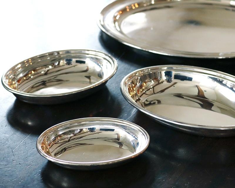 Silver-plated entrée dishes