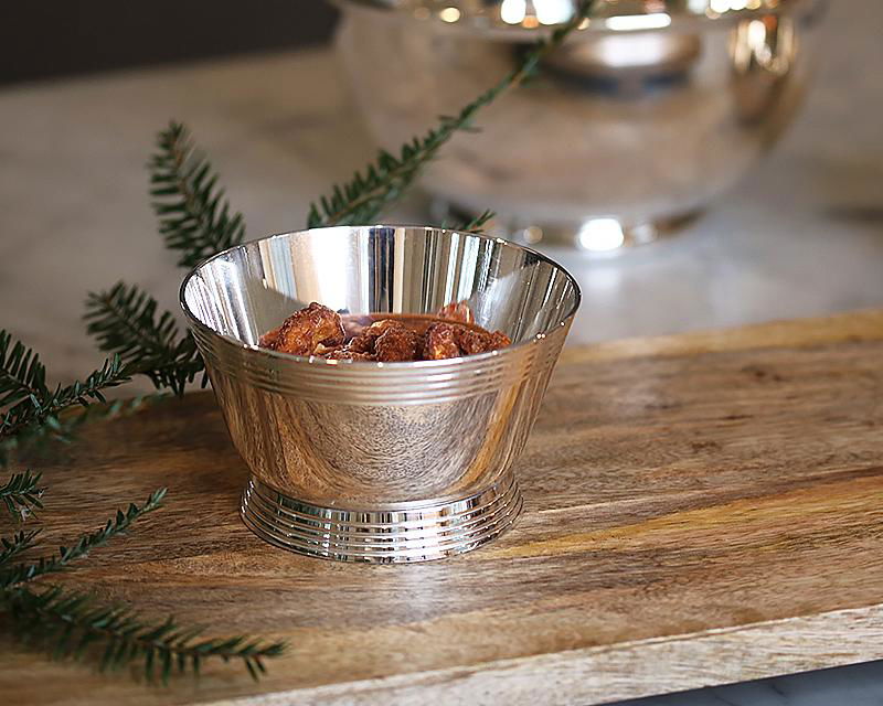 Art Deco style silver bowl