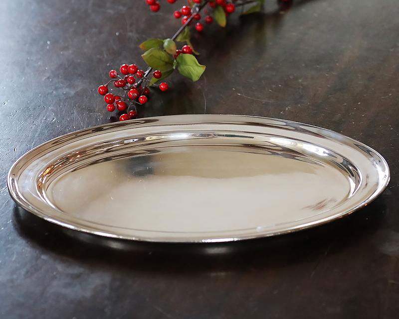 Silver-plated cocktail tray