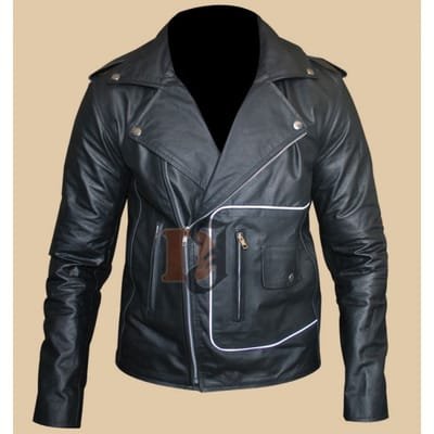 This Danny Zuko leather jacket is a perfect piece of attire for you: image