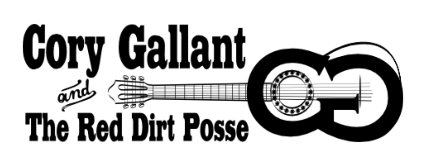 Cory Gallant & The Red Dirt Posse - black logo