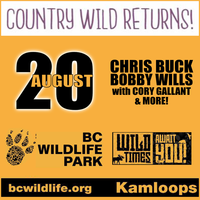 Cory Gallant & The Red Dirt Posse @ BC Wildlife Festival