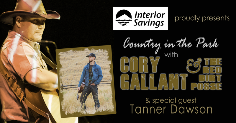 Cory Gallant & The Red Dirt Posse @ Country in the Park