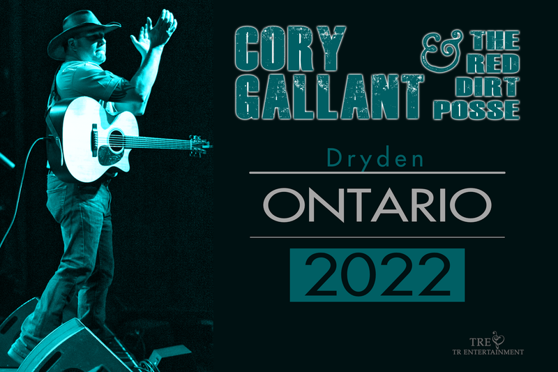 Cory Gallant & The Red Dirt Posse @ The Dryden Regional Training and Cultural Centre