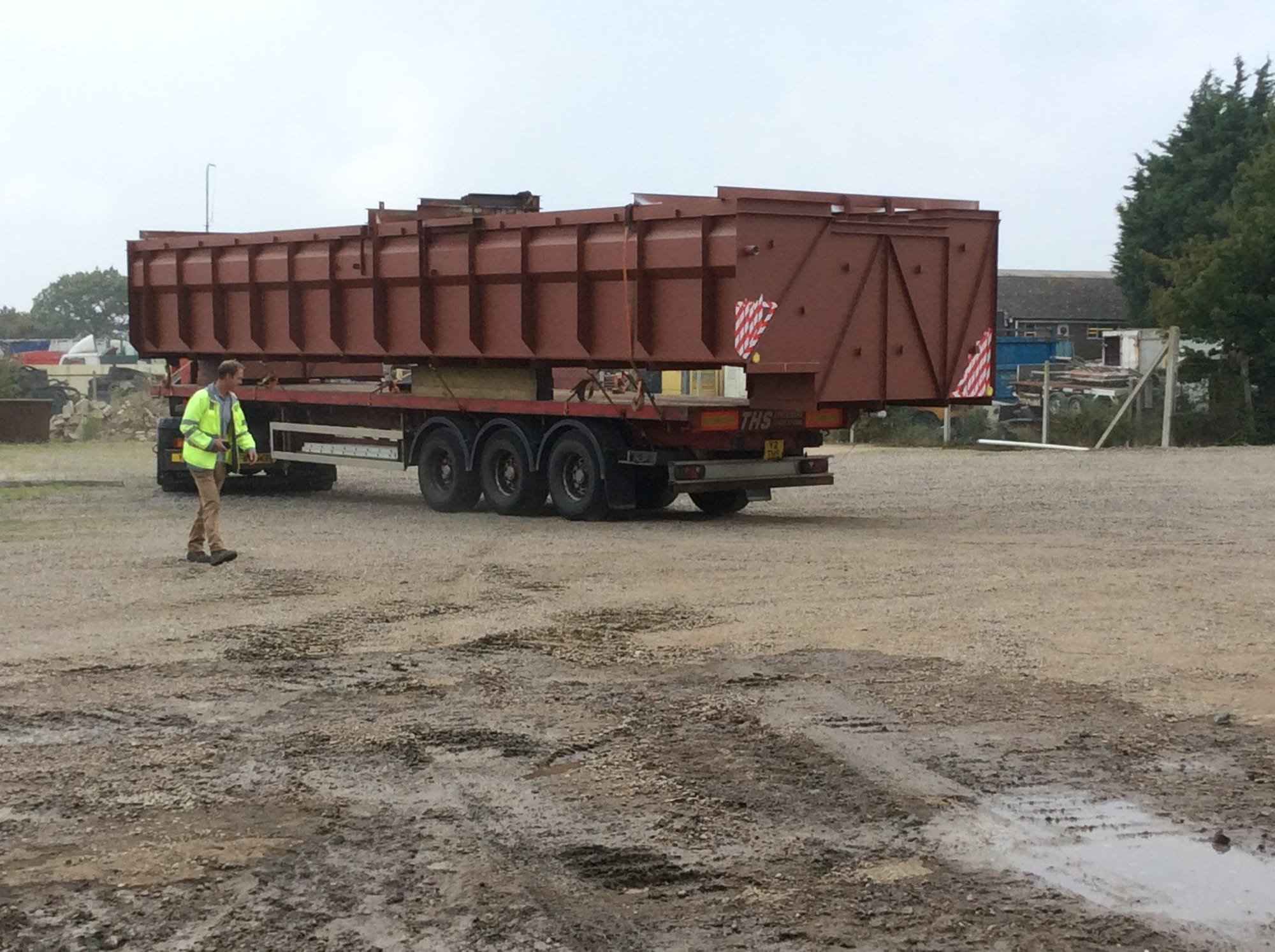 Arrival of One-piece 13m Pre-fabricated Inspection Pit