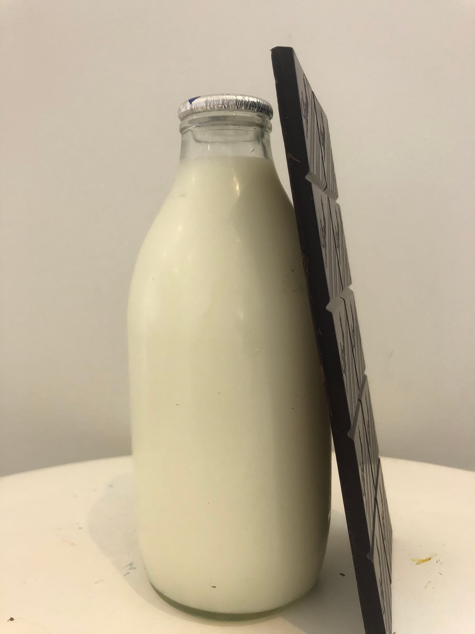 chocolate and milk