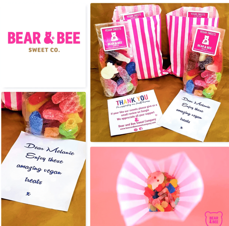 The Bear and Bee Sweet Company are all about creating Happy Moments to