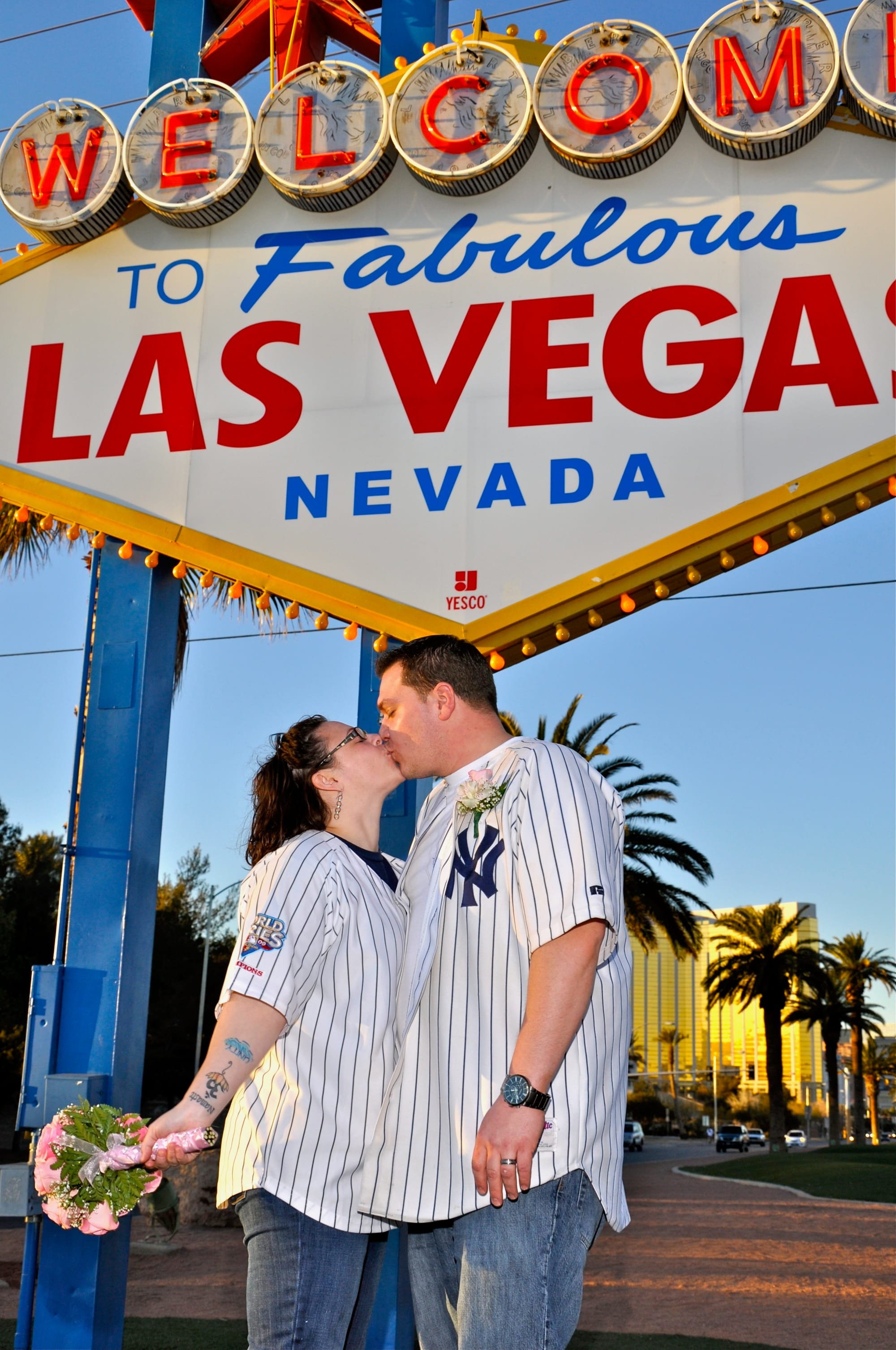 Las Vegas Sign Wedding Renewal