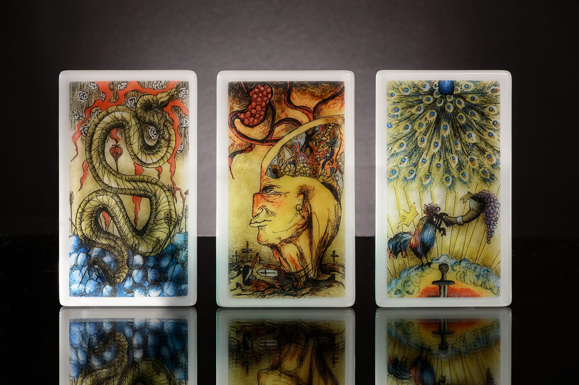 Seven Cards of The Seven Deadly Sins