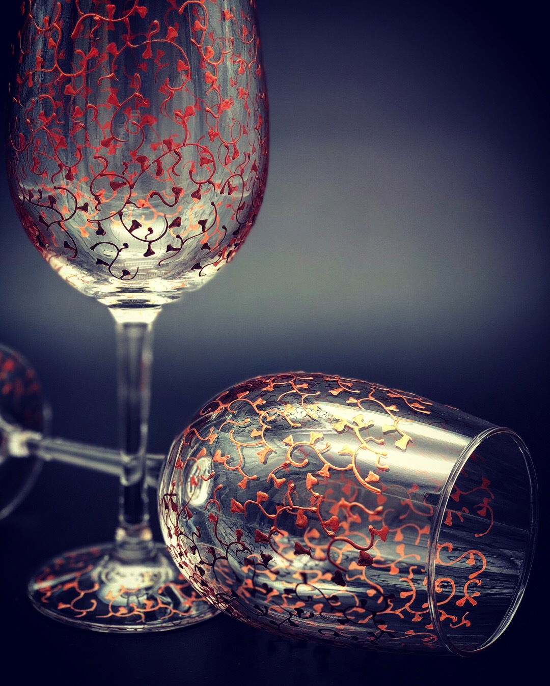 Bronze Wine Glasses