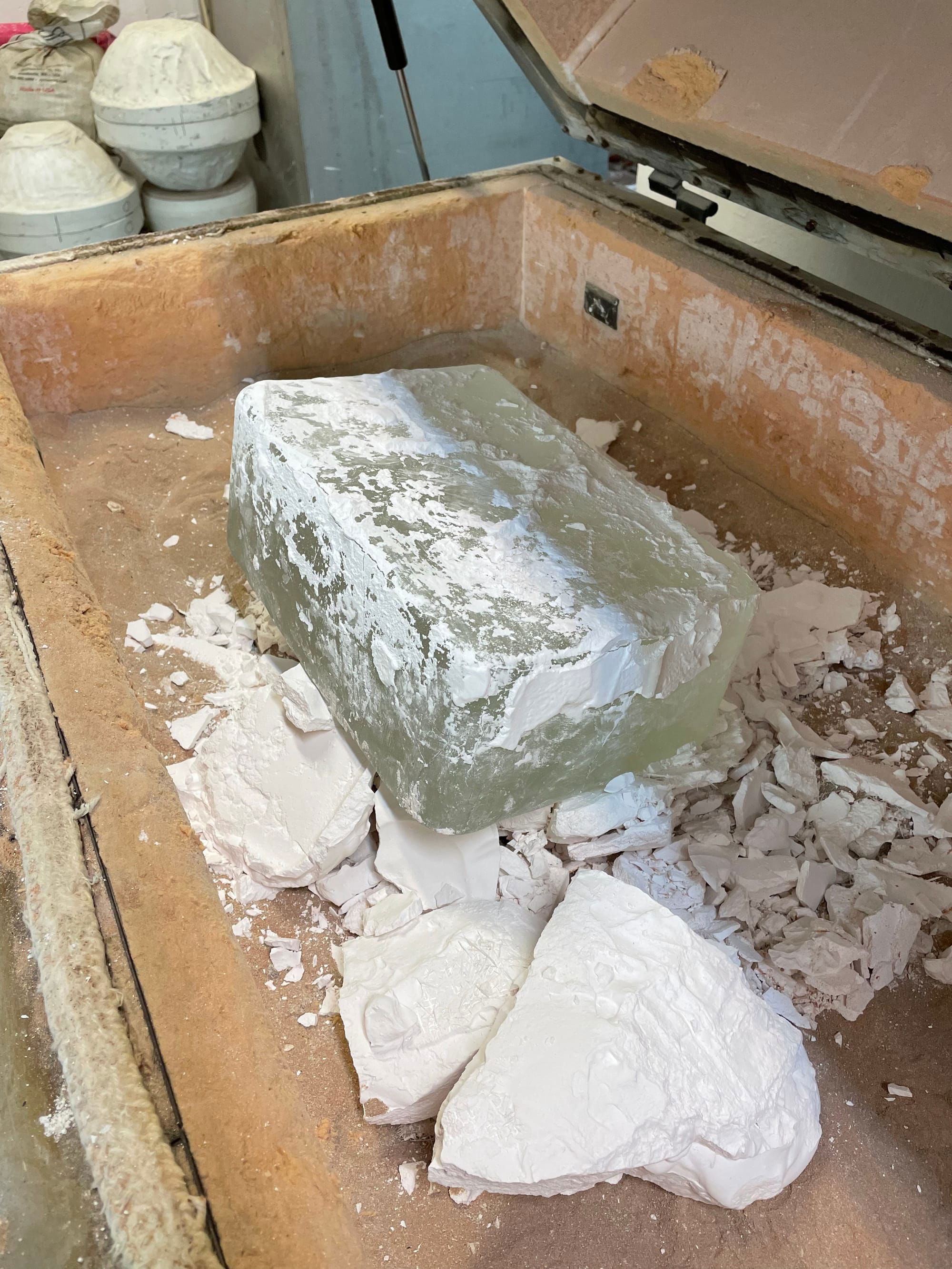 Cleaning after the firing
