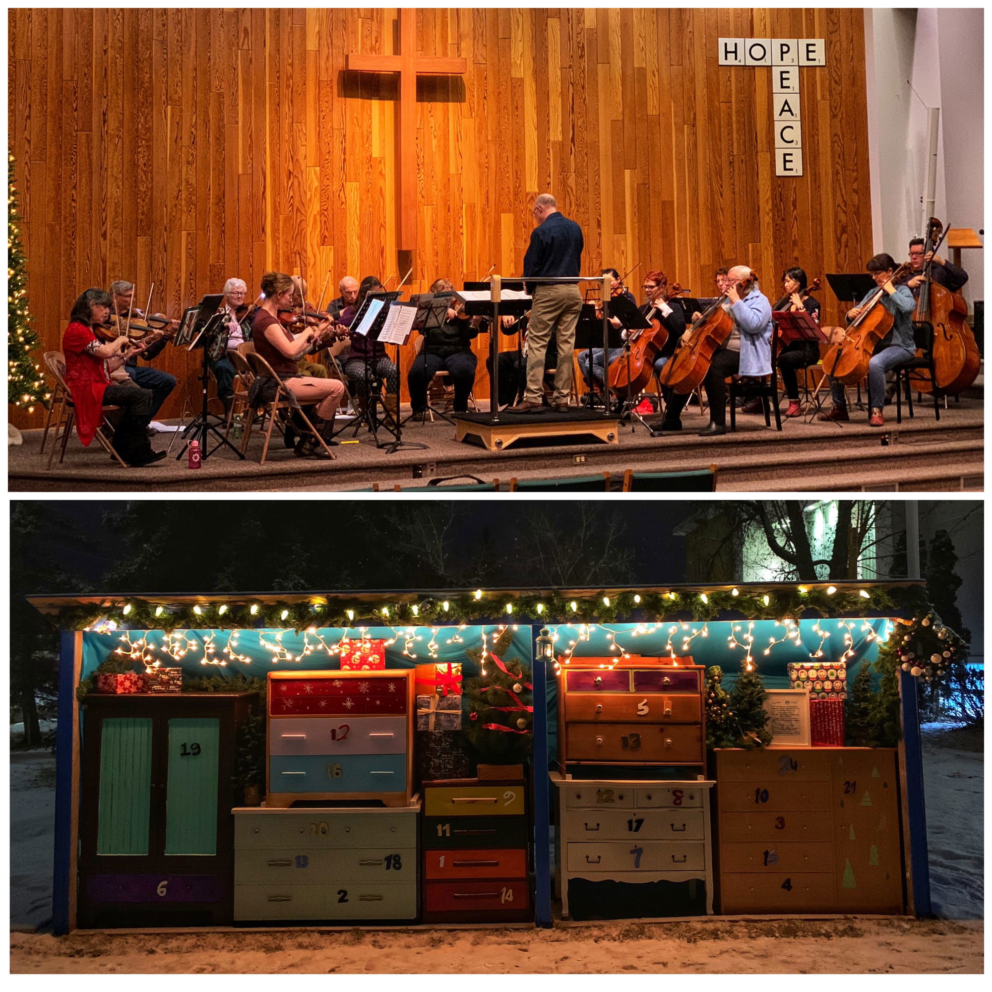 Dress Rehearsal Dec 4, 2019 at Woodcliff United Church