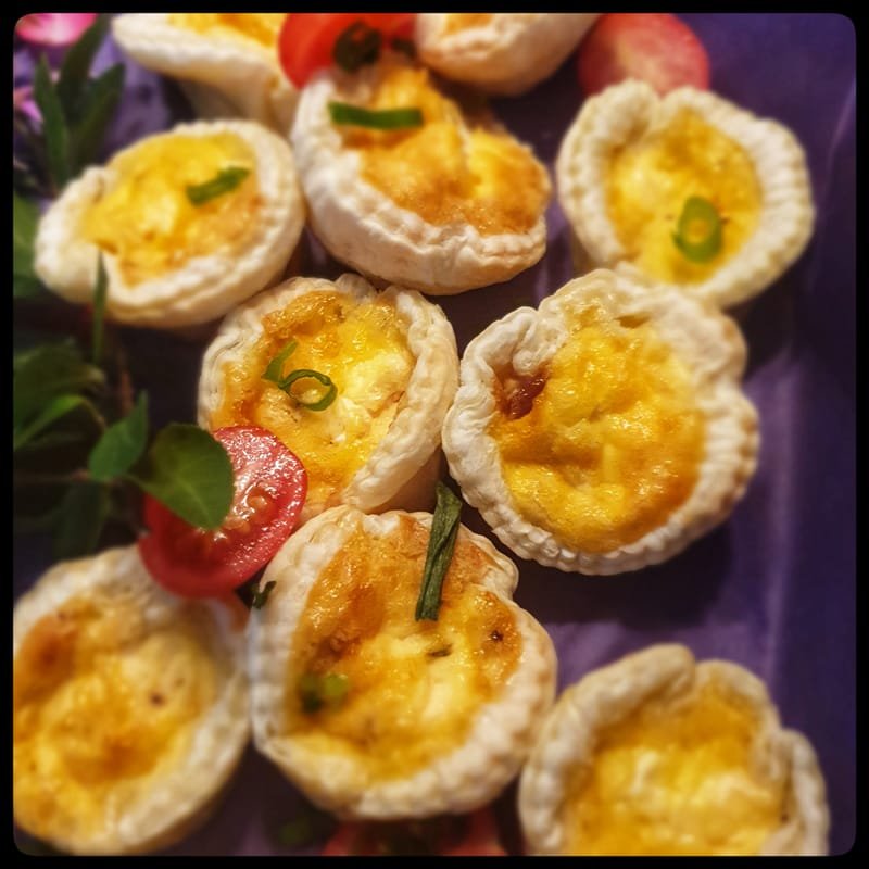 Mini Savoury Tartlet Recipe by Chef Nade