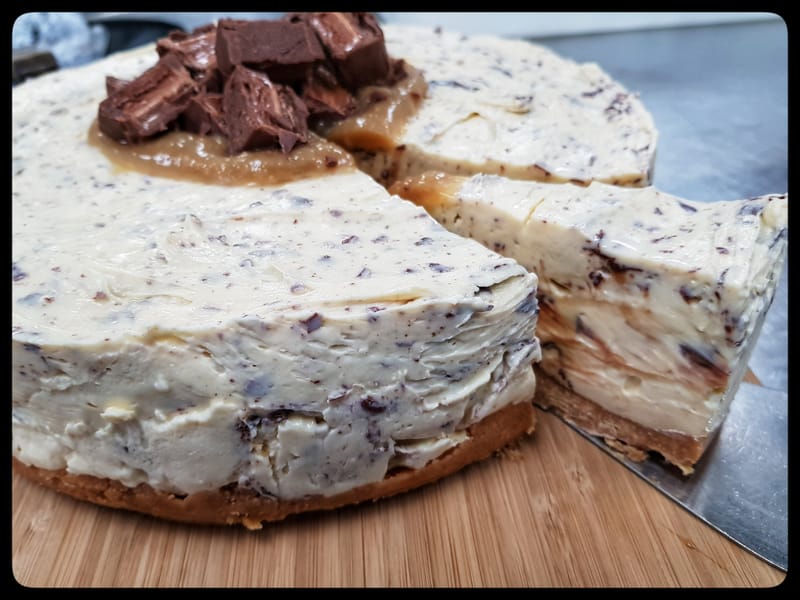 Mars Bar Cheesecake