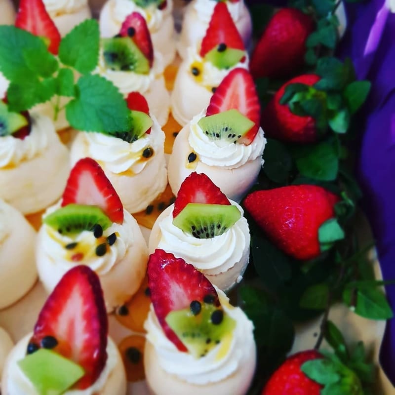 Mini Pavlova - Nutmeg and Pepper Catering