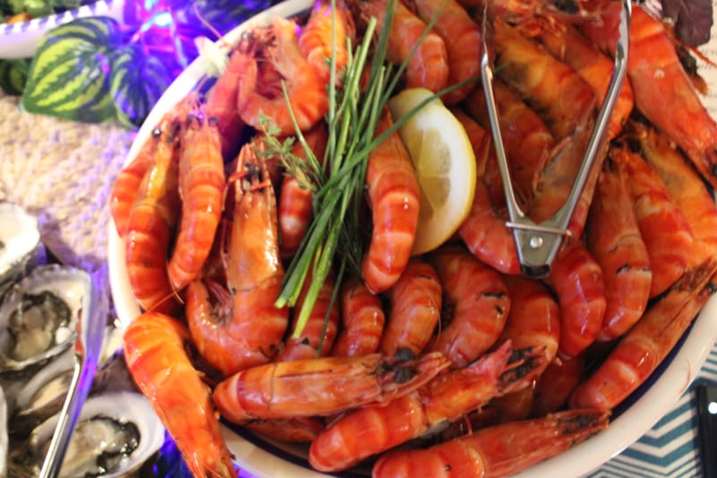 Fresh QLD Prawn Platter - Medium