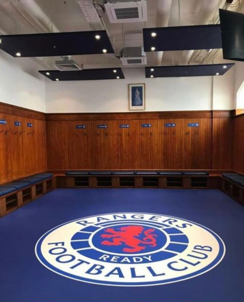 FOOTBALL CHANGING ROOMS