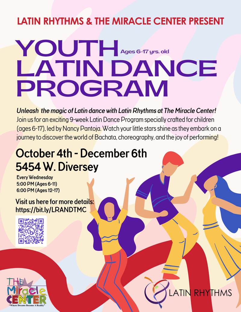 TMC + Latin Rhythms  Youth Latin Dance Class