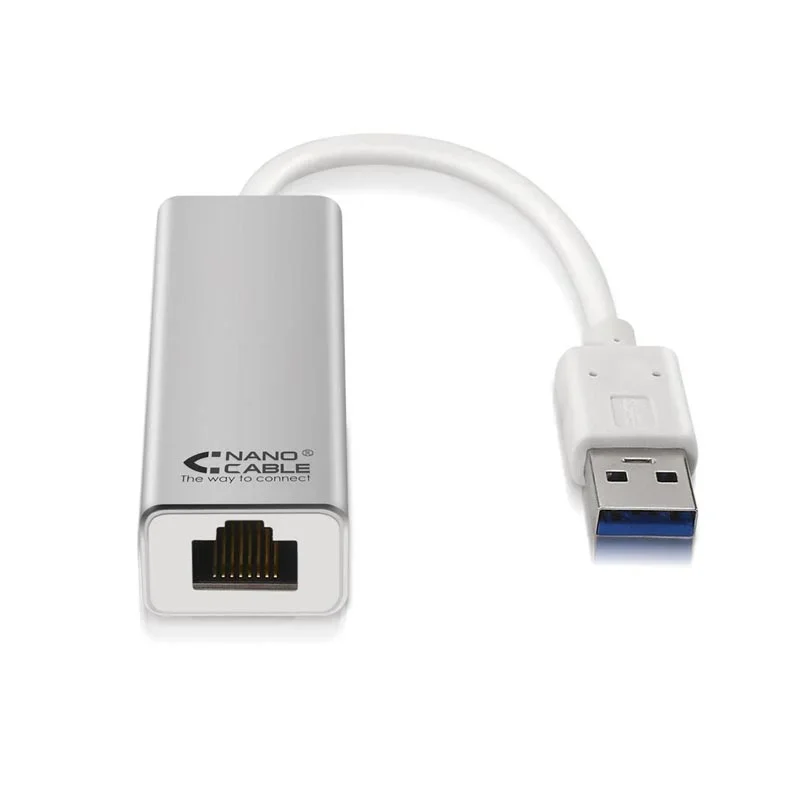 Conversor Nanocable USB 3.0 para Ethernet Gigabit
