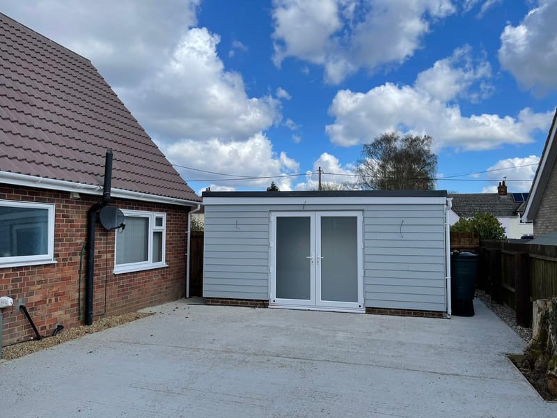 Detached Garage Bury St Edmunds Builder Darren Tester