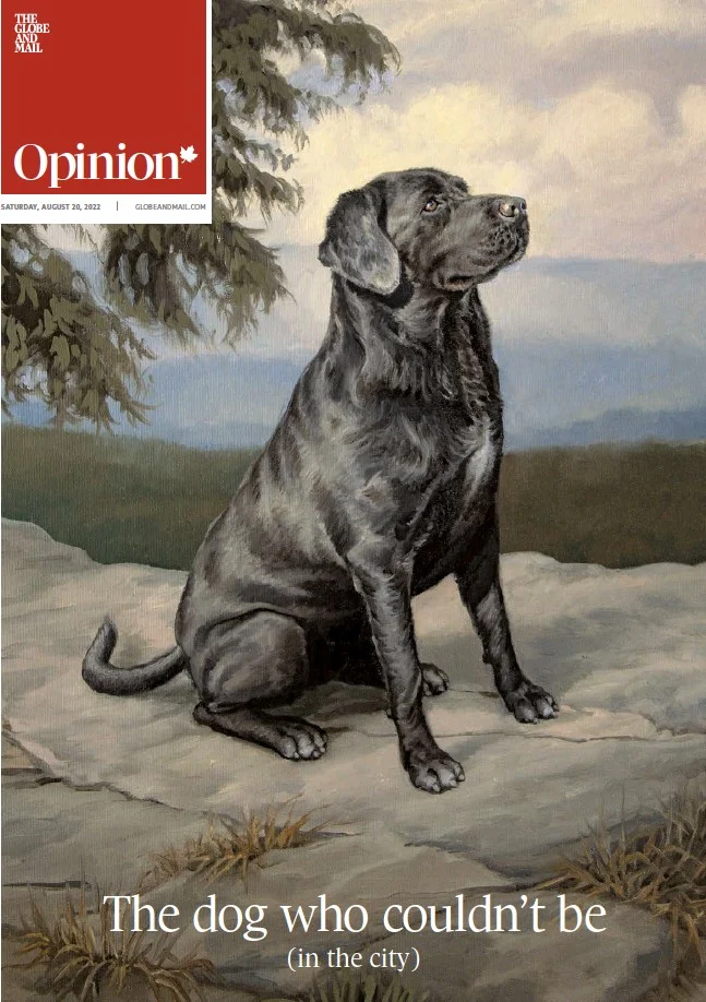 The dog who couldn't be (in the city), The Globe and Mail, August 20, 2022
