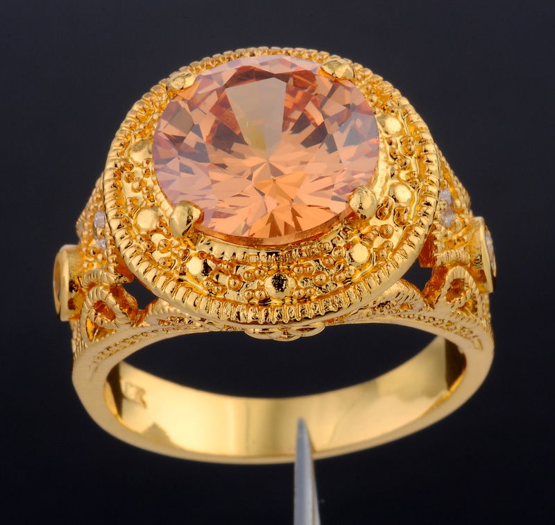 Champagne sale topaz ring