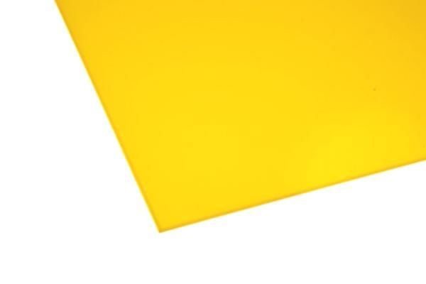 Yellow Acrylic Sheet 1/4" #2037 CHOOSE A SIZE 