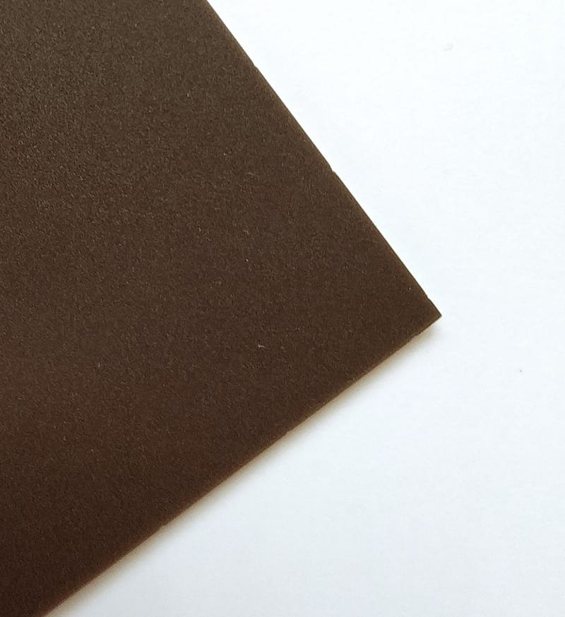 Frosted Brown #2418 P95 Plexiglass Acrylic (1 Sided) Sheet- 1/8