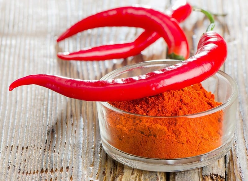 A) Capsaïcine - Les piments
