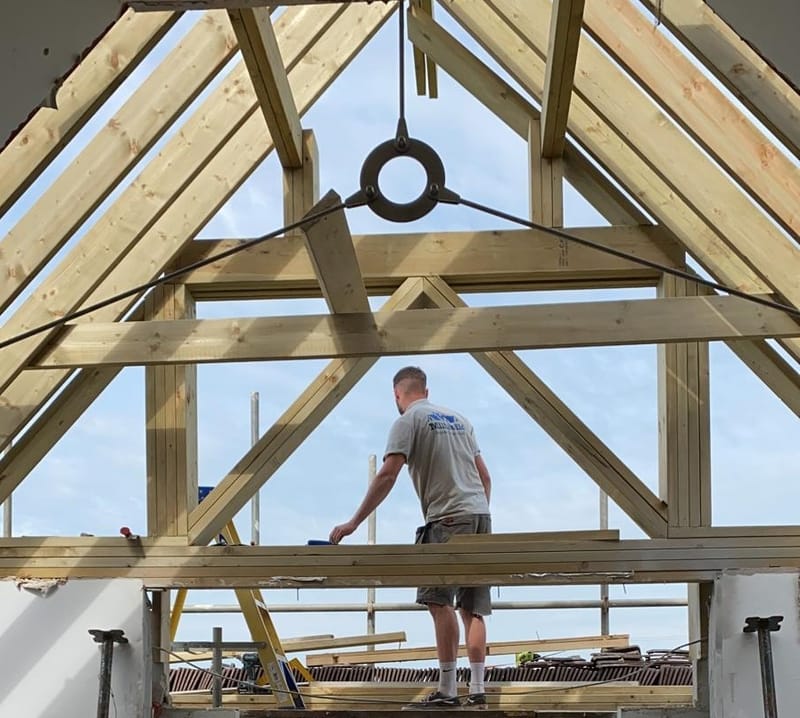 New cut roof and tension rod system AO consulting engineers limited